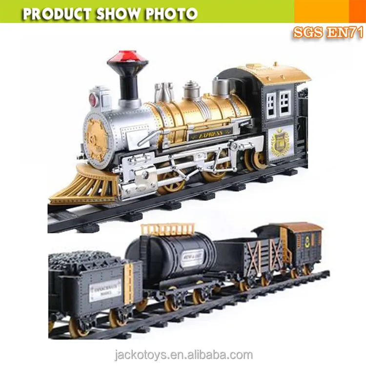 2021 Elegance Christmas Toys Electric Rail Train Set With Light And Music