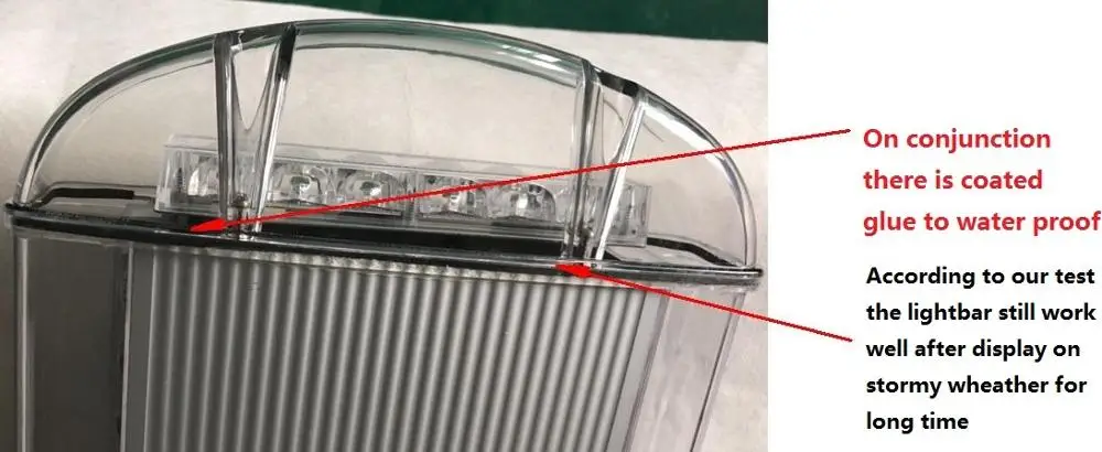 High bright 10W each COB 22 COB module led lightbar tow truck utility ambulance led strobe lightbar car flash warning lightbar