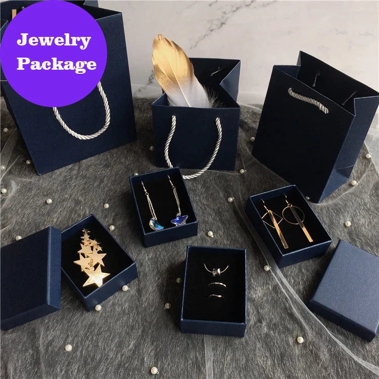 10pcs/pack gift jewelry package small paper bag for accessories gift paper bag
