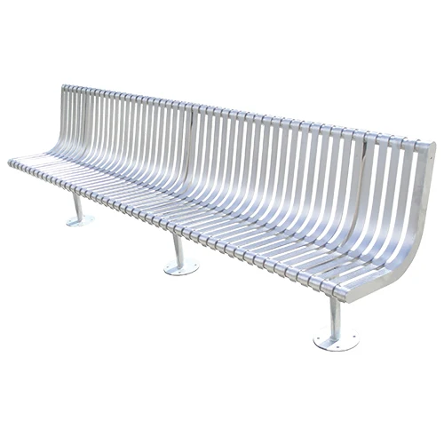 outdoor furniture bench /JS-2018SF001/stainless steel  bench chair
