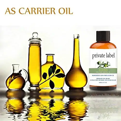 
Private Label Natural Organic Jojoba Oil Essential Oils For Hair Face Nails Skin Care 