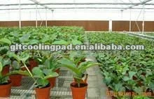 Corrugated Cellulose Evaporative Honeycomb Filter Air Cooling Pad 7090 model in brown color