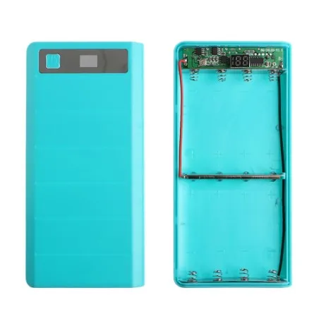 Hot sale 5V Dual USB 8*18650 Power Bank Battery Box Mobile Phone Charger DIY Shell Case For iphone6 Plus S6 xiaomi