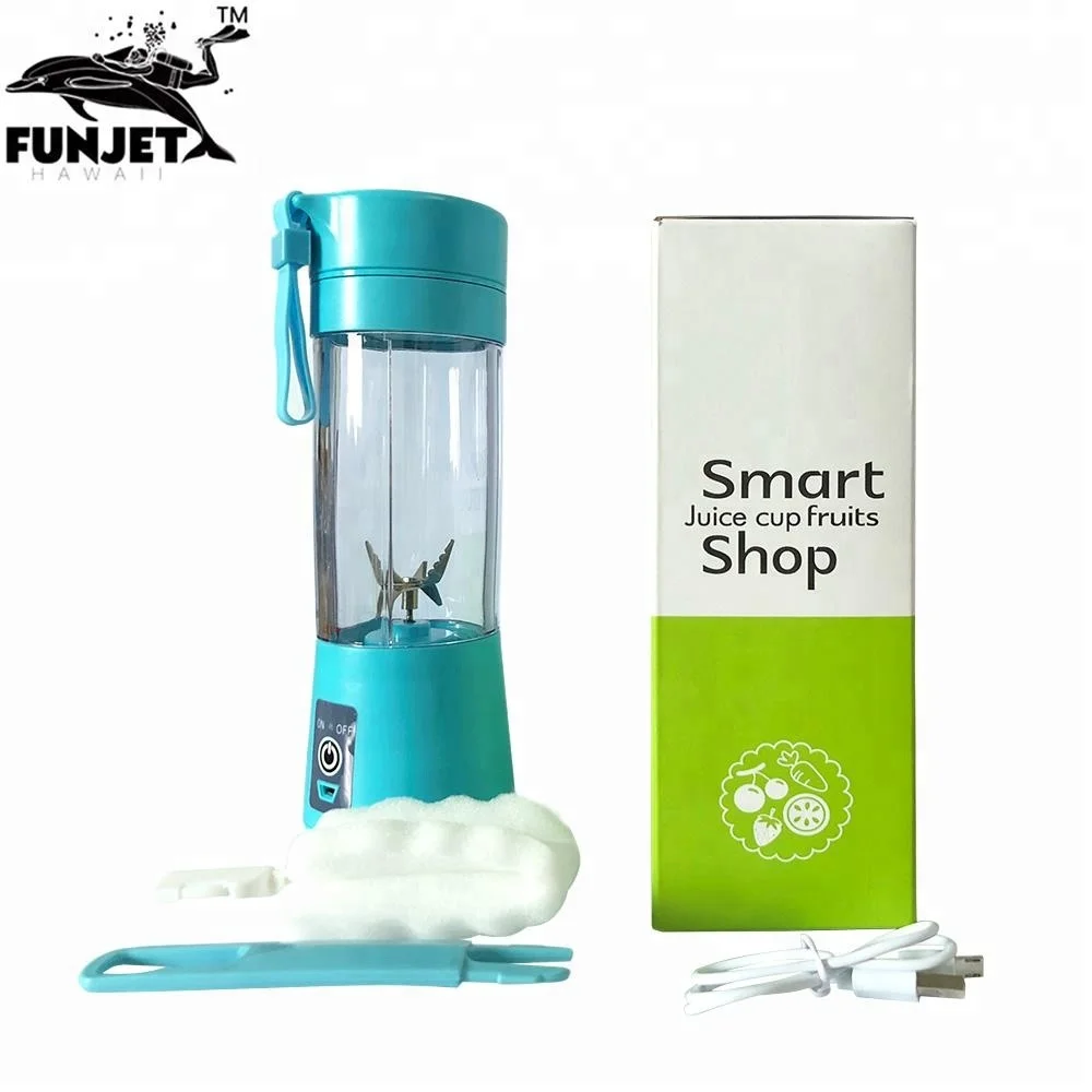 Factory Electric Juicer Usb Recharge 380ML Portable Mini small Maker Blender Smoothie Cup Hot Sell On Amazon