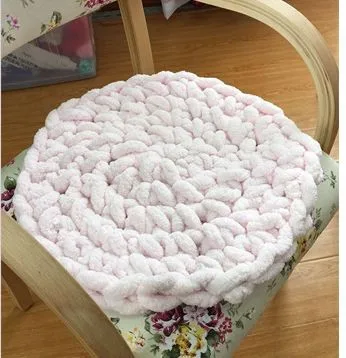 
Charmkey super thick chunky giant yarn 100% polyester hank yarn for a chunky baby blanket or scarf price 
