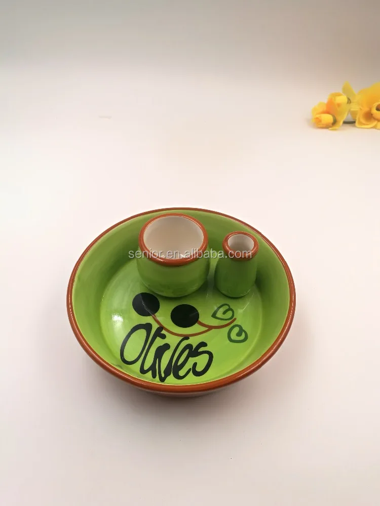 New Ceramic olive dish