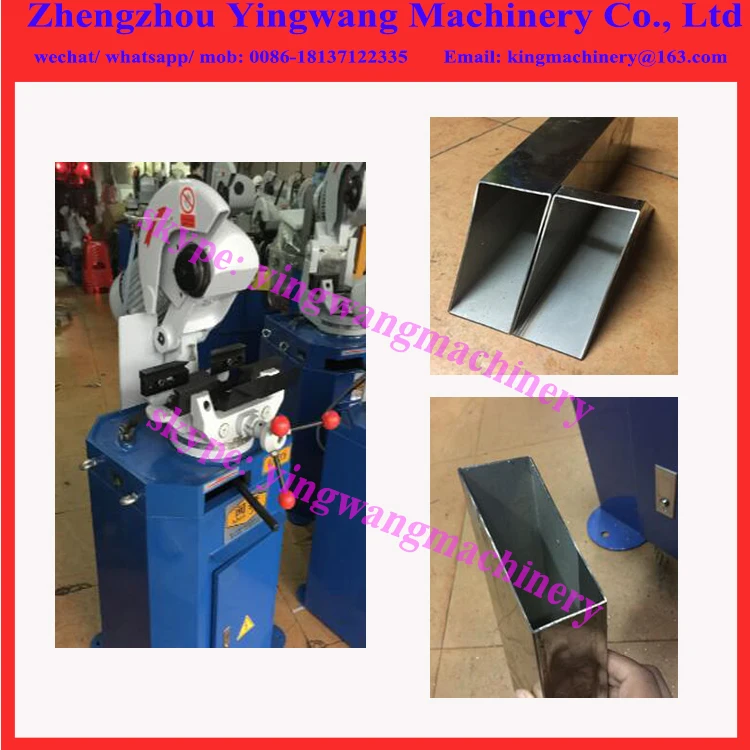 
Hollow round / square pipe / tube cutting machine / tube saw machine 