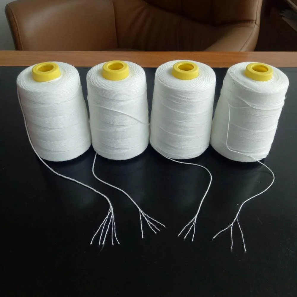 manufacturer industrial sewing thread, spun polyester bag closing thread, thread sewing