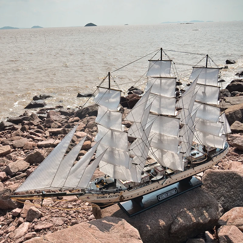 Big Length 240 CM Wooden Handcraft Ship Model PTW001