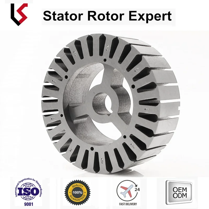 Magnet rotor stator OD 105 motor part rotor stator by silicon steel sheet
