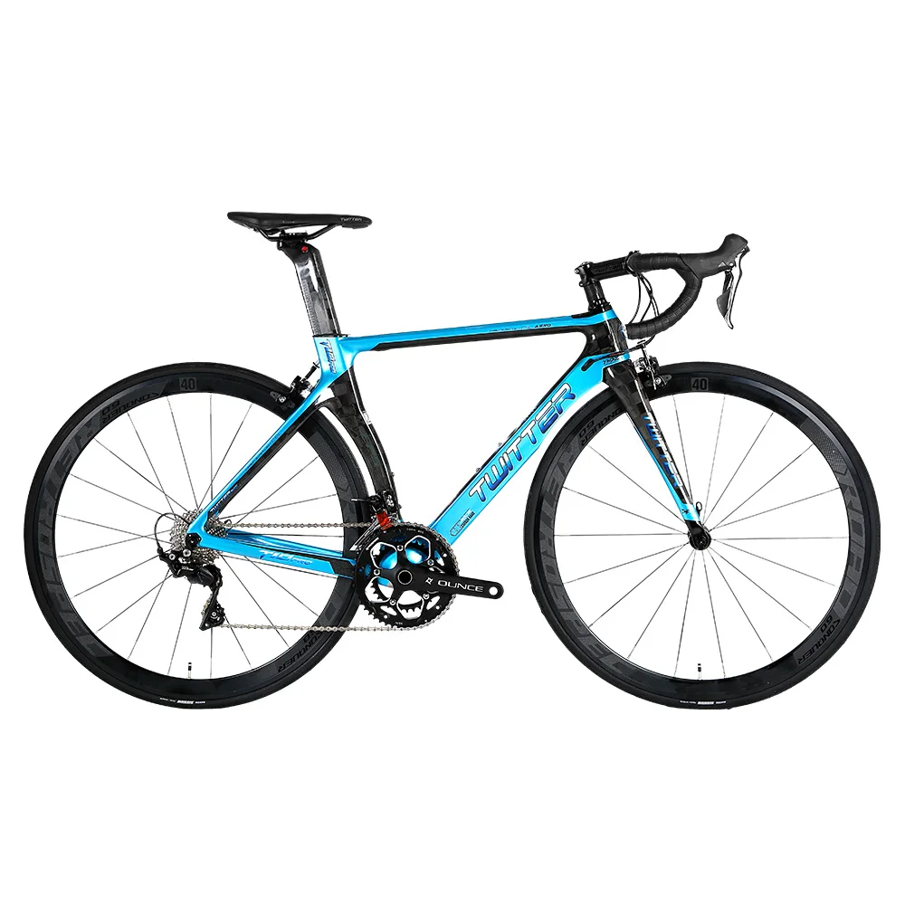 Newest bicycles grupos set 105 22 speed 700C Complete Aero racing carbon fiber road bike