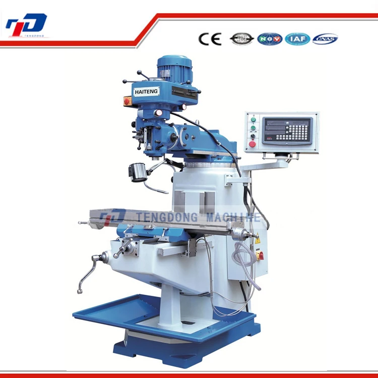 Turret Milling Head X6336 CE Certificated Metal Universal Milling Machine