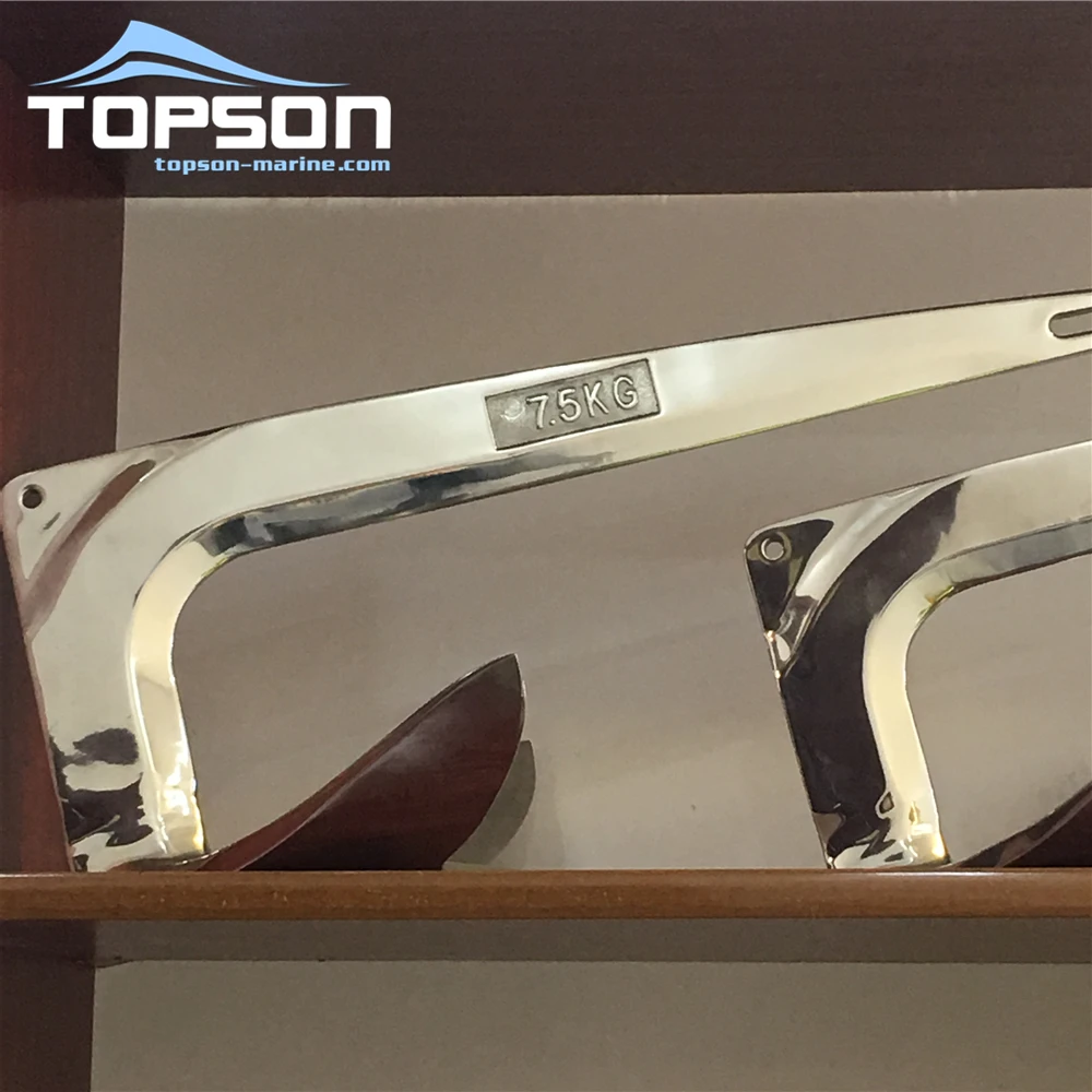 High quality Stainless Steel marine hardware ship boat Bruce Anchor