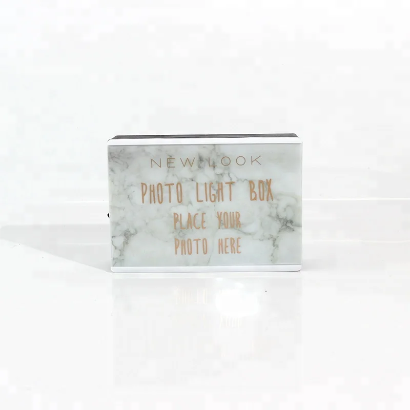 A6 Size DIY Photo Frame Cinema Light Box,Cinema Light Box LED Light Photo Message Board