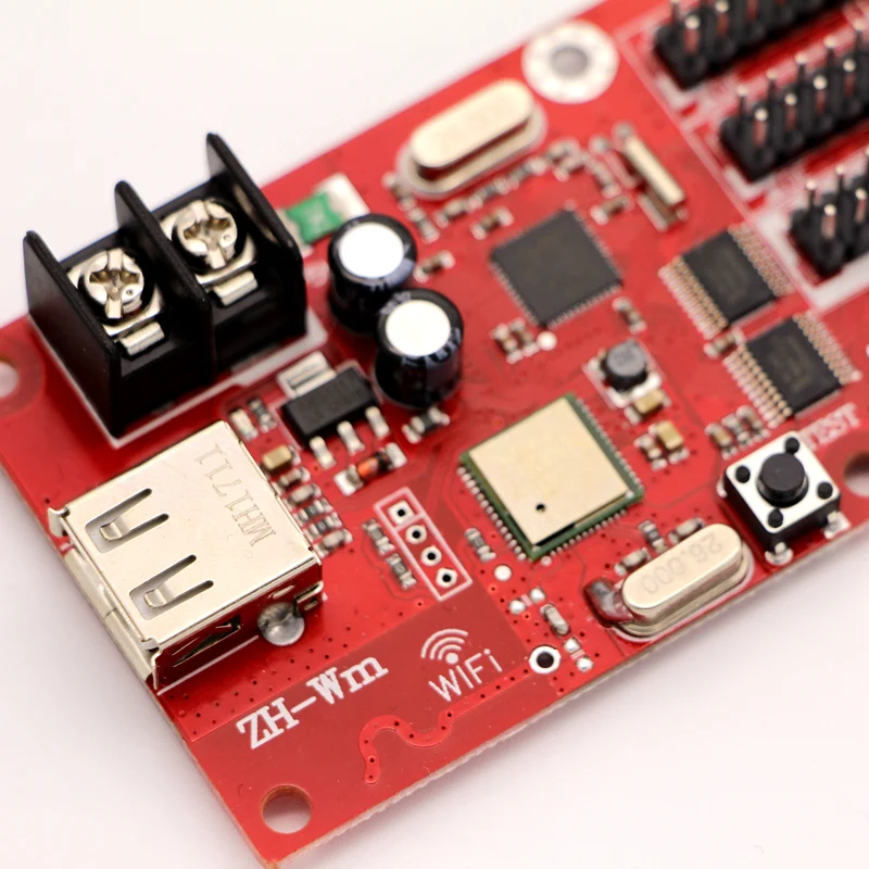 Free Led Display ZH-Wm WiFi Control Software Led Control Card, Send Dada by Phone