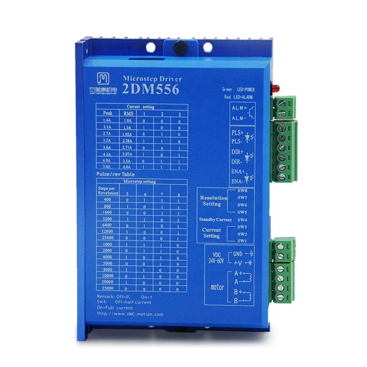 2DM556 Digital stepper driver microstep high speed smooth torque CNC digital stepper motor driver