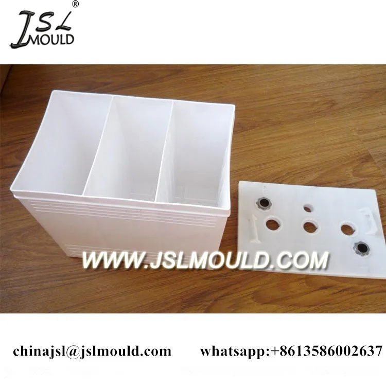 Quality Customized Injection Plastic Car Battery Storage Box Mould