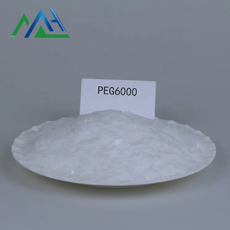 
Glycol Polyethylene Electrolytes Powder/Flake PEG 6000 