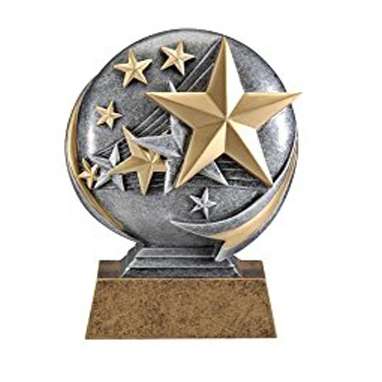 Microphone Activity Metal Trophy