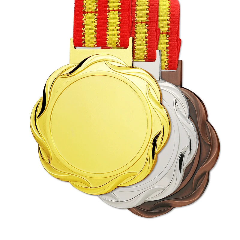 Factory blank medal engraving, Wholesale zinc alloy blank medal, High quality zinc alloy blank medal