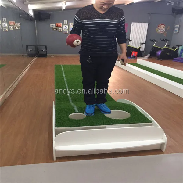 China manufacturer mini wood soccer golf for all age soccer equipment