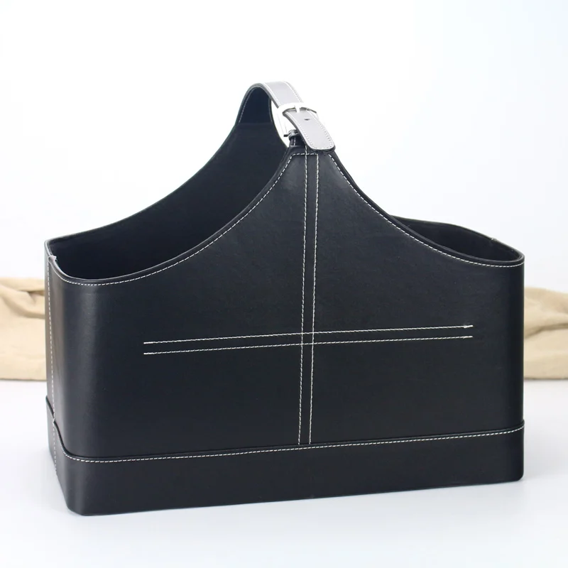 China manufacturer flower willow storage gift baskets portable gifts basket leather basket