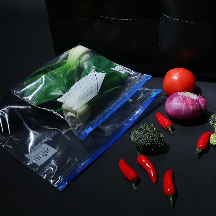 ziplock blue standard slider bags