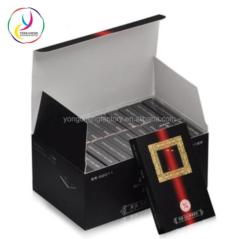 Картонная коробка для сигарет 350 г, картонная коробка