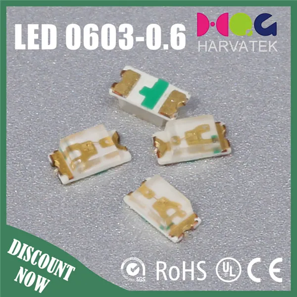 
Harvatek HQ19-2132UBC 0603-0.55T High Bright Blue LED Diode 