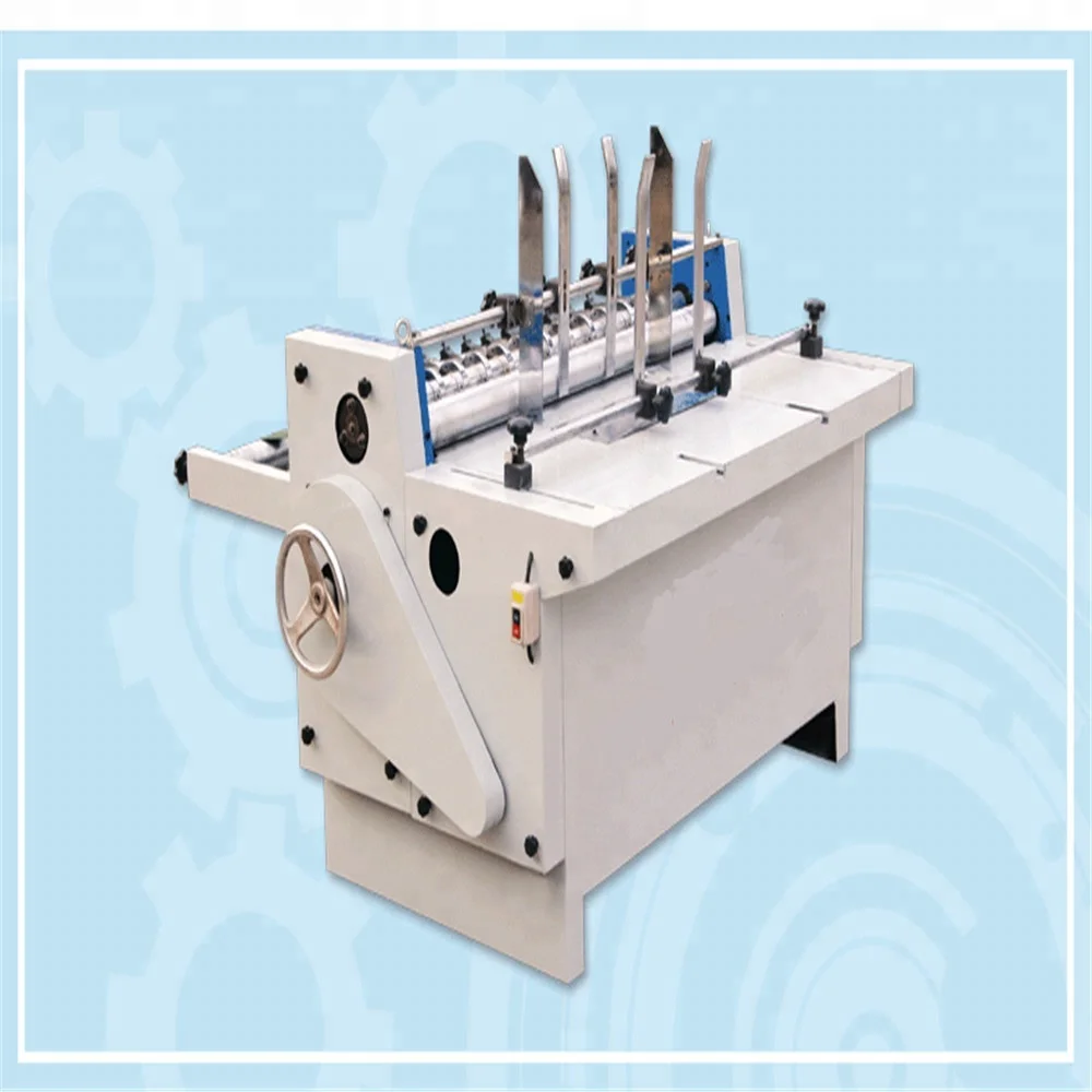 Easy operation corrugated automatic card board partition slotter machine