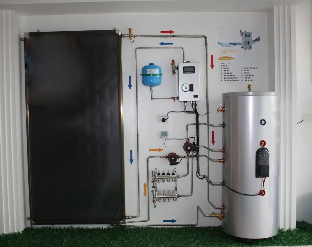 high pressure split Pre-Heated solar collectors