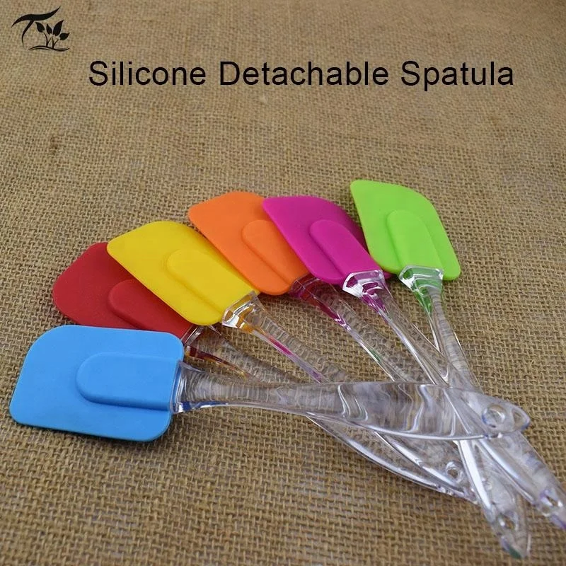 
Custom Printed Silicone Spatula Set Silicone Cake Spatula Rubber Baking Scraper 