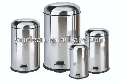 WB1020 Stainless steel pedal trash bin
