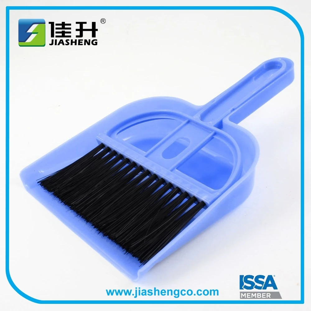 Plastic Mini Corner Cleaning Tool Broom and Dustpan 2 in 1 Set for desk