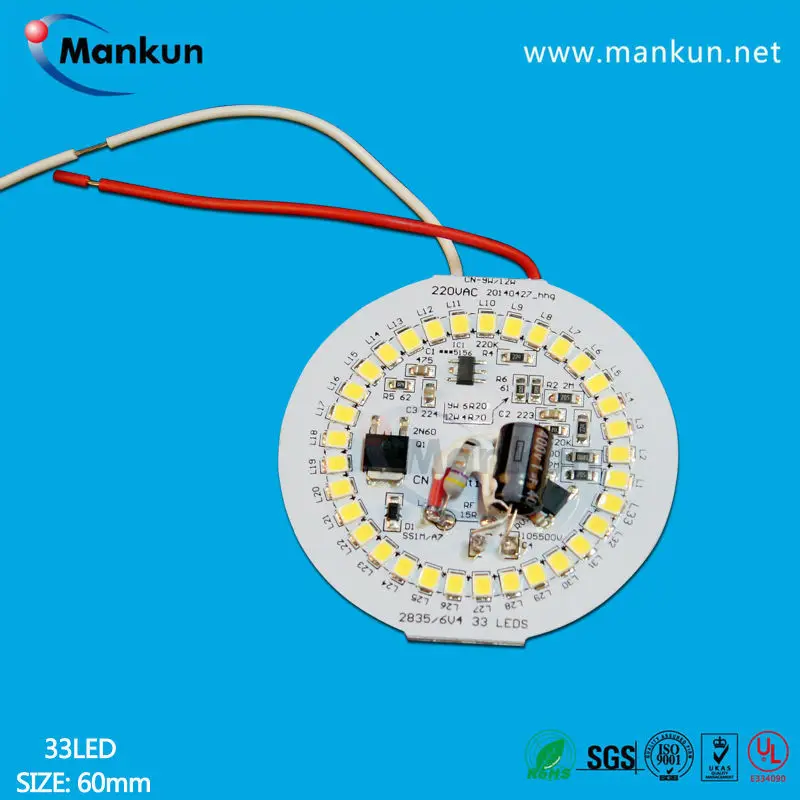 сид наивысшей мощности печатных плат asic шахтер pcb доски для вниз свет 9w