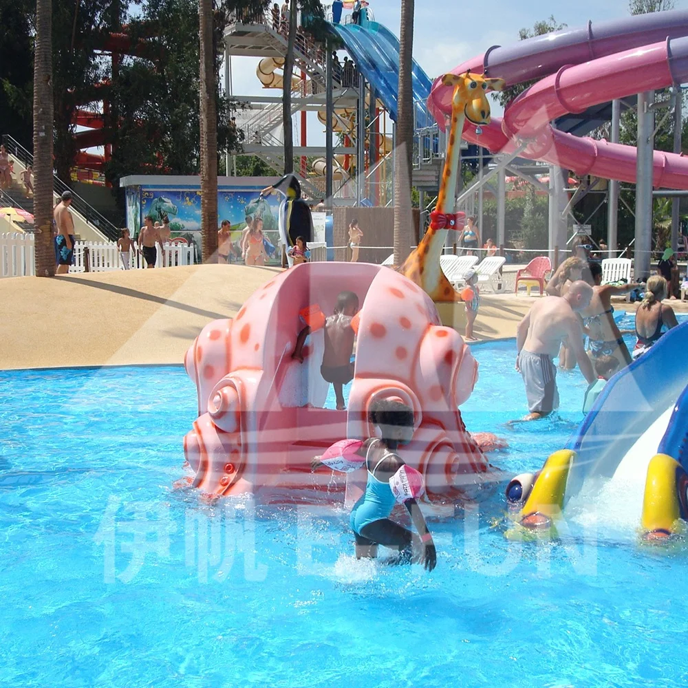 Litter Fish Water Pool Toys / Fiberglass Water for Kids Water Park Slide Body: 6-8mm; Flange: 8-10mm Outdoor Equipment Amusement
