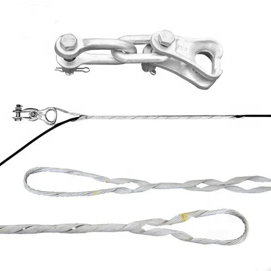 
Preformed guy wire grip ADSS helical tension set dead end clamp 