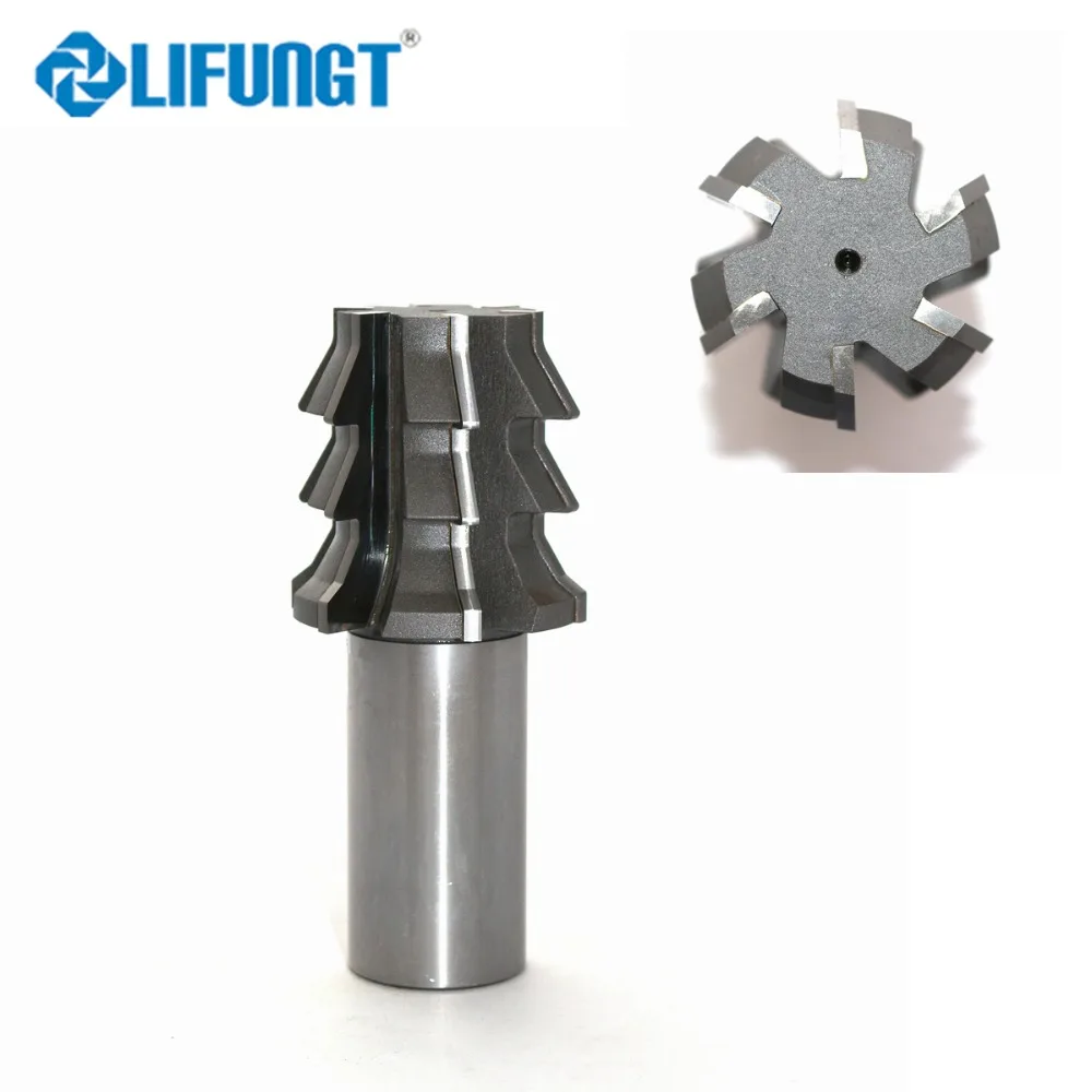 China factory customized tungsten carbide semi-finish fir tree milling cutter for turbine blade root