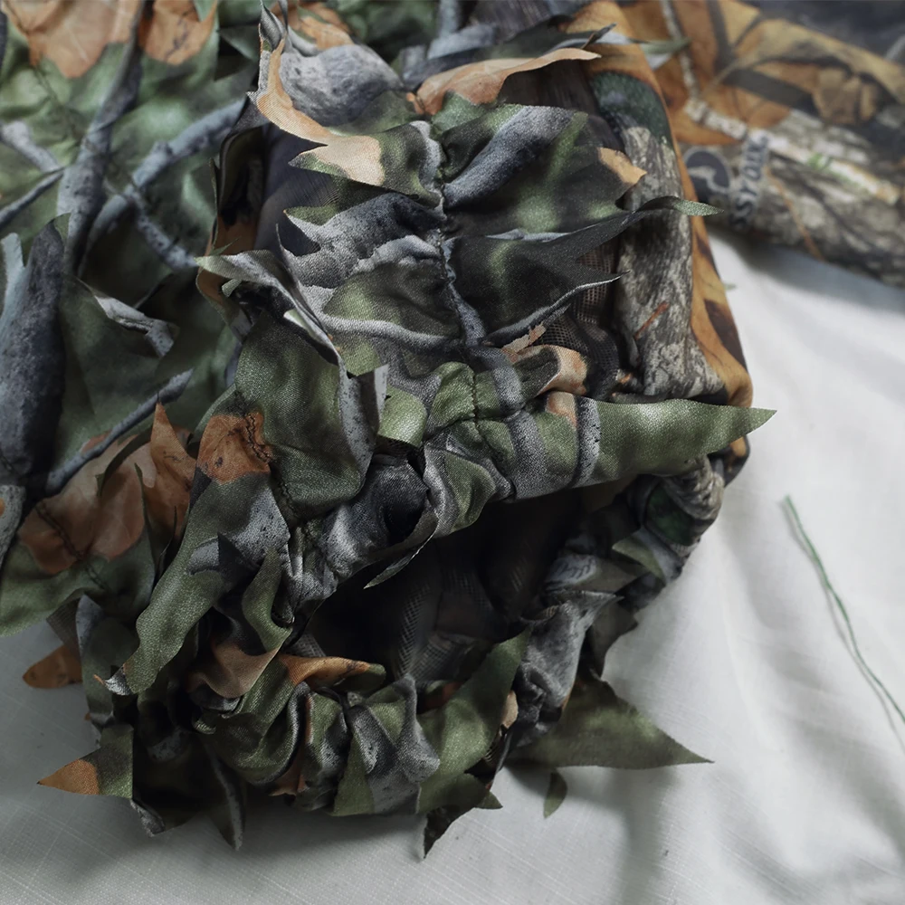 Wholesale traje leaf camouflage clothing ghillie suit material hunting