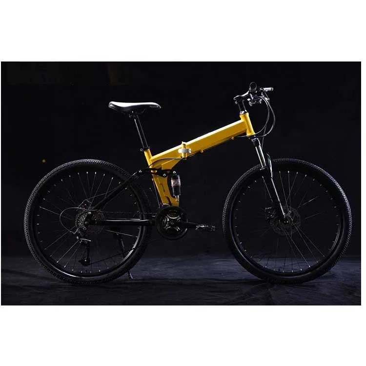 
Yellow electric folding electric folding battery bike 250w bike 