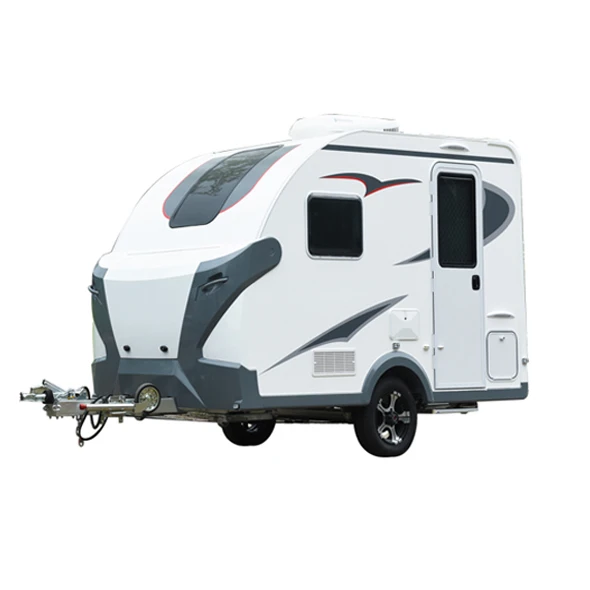 Teardrop  caravan camper trailer with toilet RV for sale