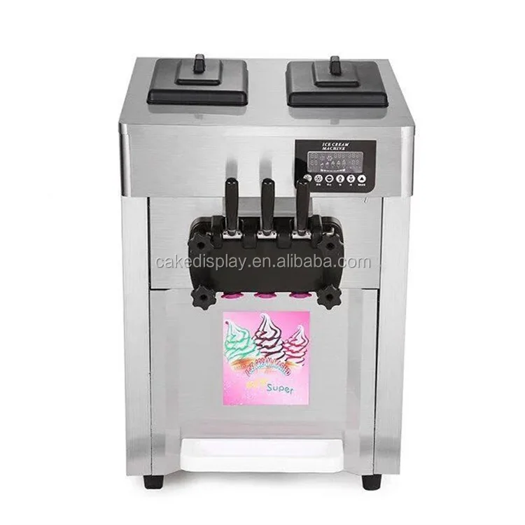 Cheap Price Standing 3 In 1 Ice Cream Mixer Machine Commercial