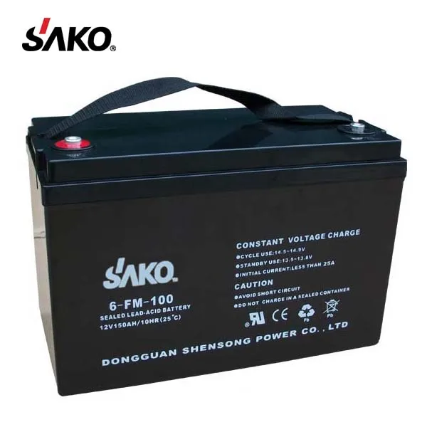 Аккумуляторная батарея для хранилища SAKO, инверторная аккумуляторная батарея AGM серии FM 100 Ач