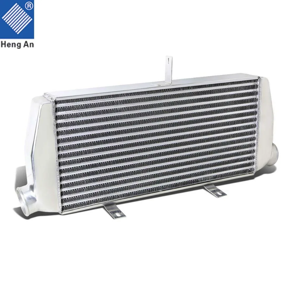 Industrial hydraulic oil cooler with aluminum cores