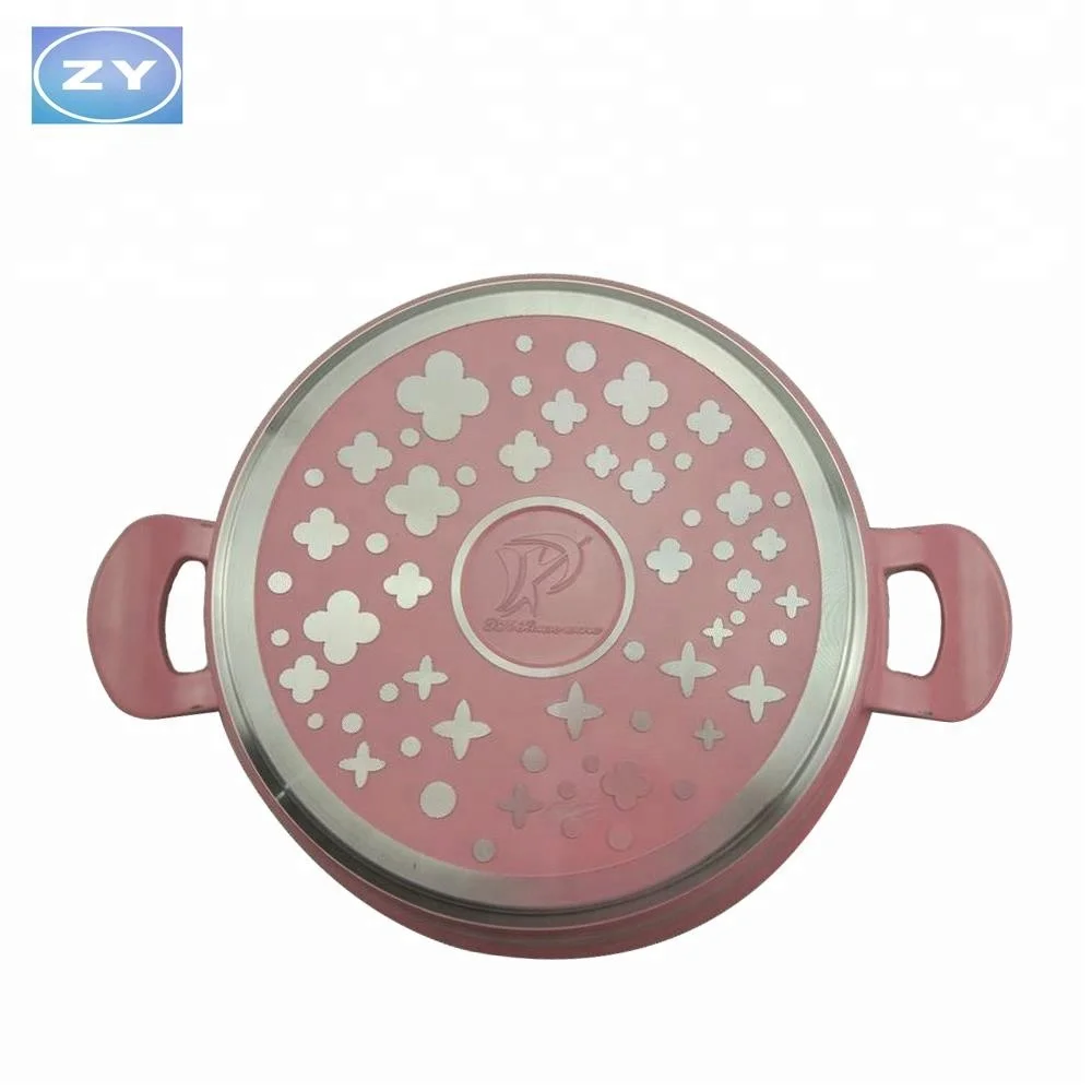 China Factory Direct Selling Popular Round Bottom Aluminum Stockpot With Lid