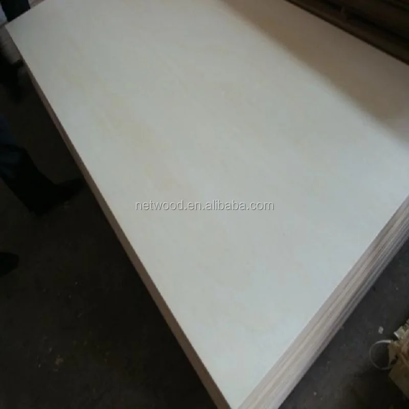 1220x244012 мм Полная тополевая фанера, белая древесина polywood для наружного использования 18 мм