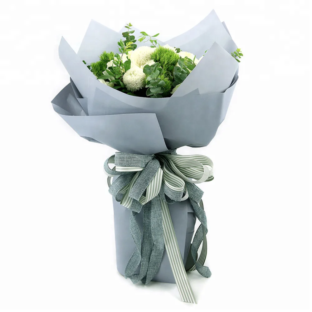 
Luxury Kraft Paper Texture Gift Tissue Wrapping Paper Fresh Flower Wrapping Paper 