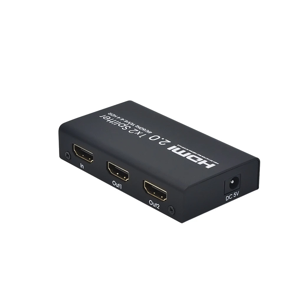  AOEYOO HDMI разветвитель 4k/60hz 1x2 Ver2.0 поддерживает коммутатор HDCP 2 1 в out 4K/60Hz