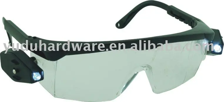 
LED light safety goggle 