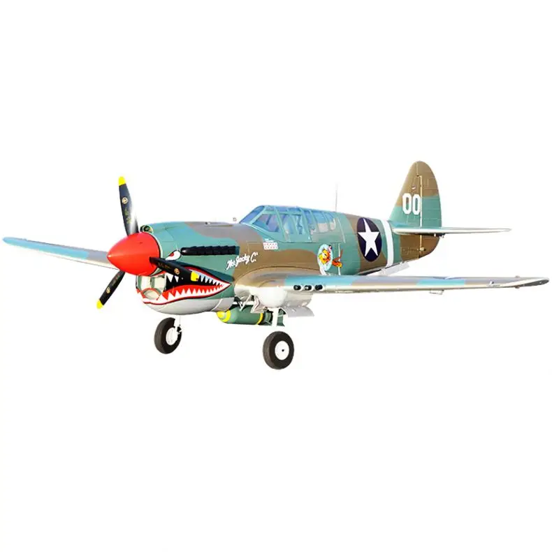 P-40 Warhawk Ангелы Ада автомобиль Rc игрушки реактивный самолет модель 50Cc